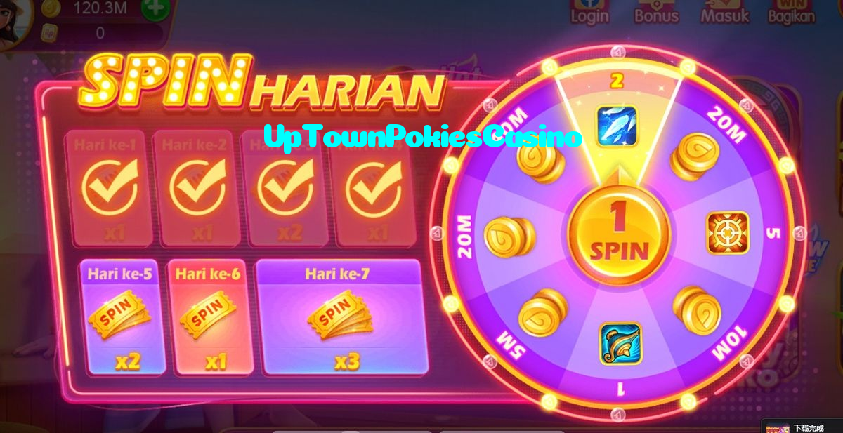 making first deposit on UpTownPokiesCasino website using local payment methods in Pakistan