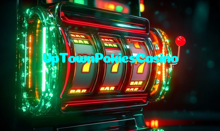 UpTownPokiesCasino casino presented on mobile device in Pakistan with slots and live games